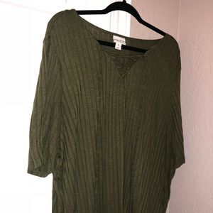 AVA VIV lace up top 3x